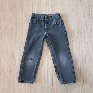 Vintage Distressed Rustler Boys Cowboy Jeans